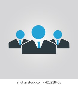 businessman icon. businessman sign. businessman vector