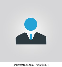 businessman icon. businessman sign. businessman vector