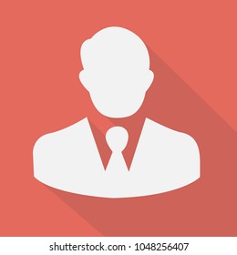 Businessman icon vector
