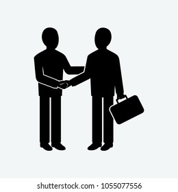 businessman icon vector