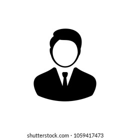 Businessman icon vector