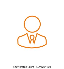 Businessman icon vector