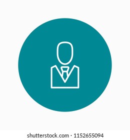 businessman icon vector