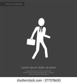 businessman Icon Vector