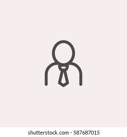 Businessman Icon Vector