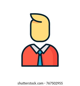 businessman icon vector