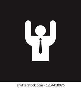 businessman icon. businessman vector design. sign design