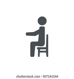 Businessman Icon Vector flat design style