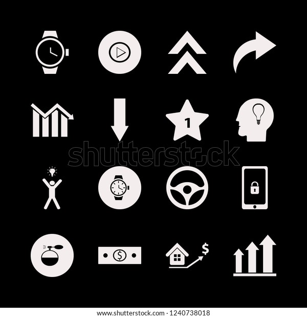 businessman icon.
businessman vector icons set hotel one star, growing graph, down
arrow and mobile
security