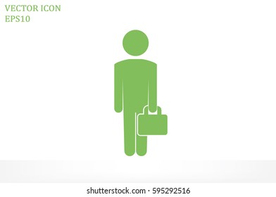 businessman icon vector illustration.