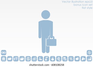 businessman icon vector illustration