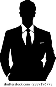 Businessman Icon Vector Logo Template