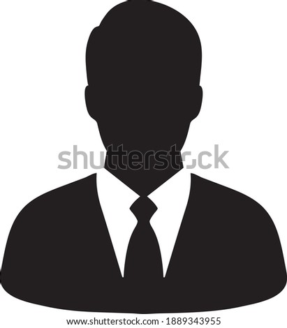 Businessman Icon Vector Logo Template