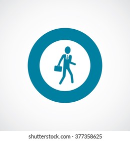 businessman Icon Vector on white background