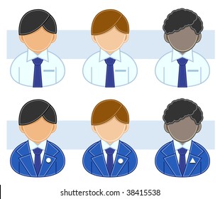 businessman icons