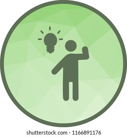 Businessman with Idea
