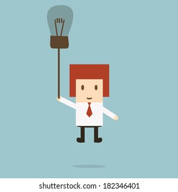 Businessman idea