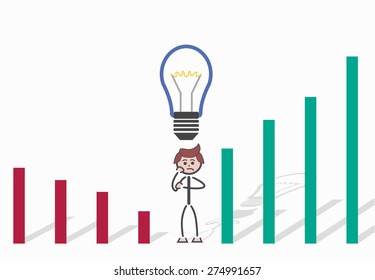 Businessman with Idea