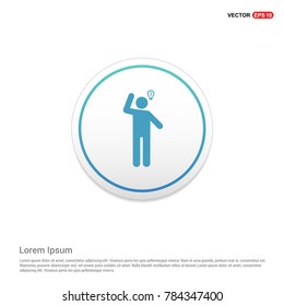 Businessman with idea Icon