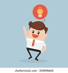 businessman with ideas