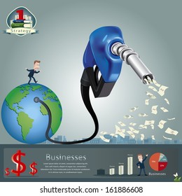 businessman infographics.vector illustration