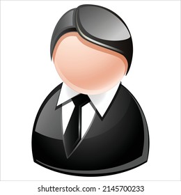 Icono de vector aislado de Empresario que puede modificar o editar fácilmente

