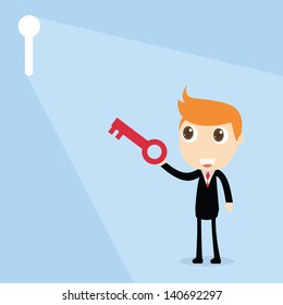 Businessman Key