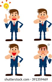 Businessman look