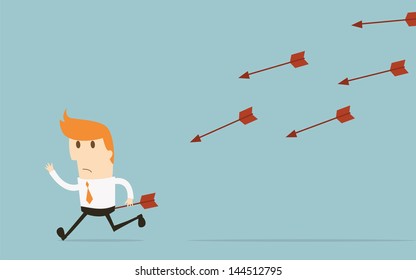 Businessman lose