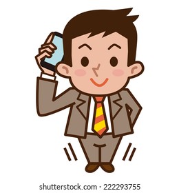 583 Making a phone call cartoon Stock Illustrations, Images & Vectors ...