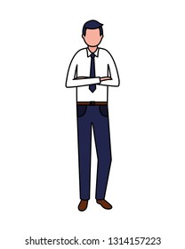 businessman male character