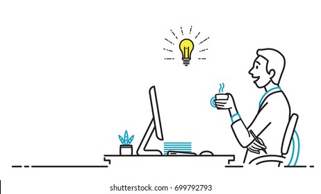 91,273 Office worker drawing Images, Stock Photos & Vectors | Shutterstock