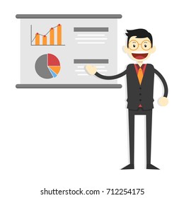 Businessman and manager character design