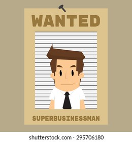businessman was needed, wanted. vector
