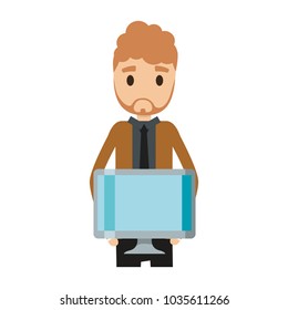 businessman and object design