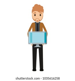businessman and object design