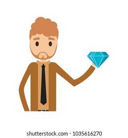 businessman and object design