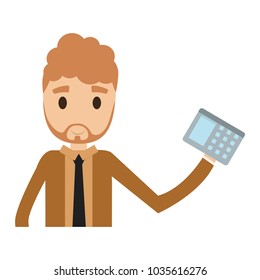 businessman and object design