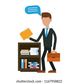 Businessman at office