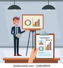 Businessman at office