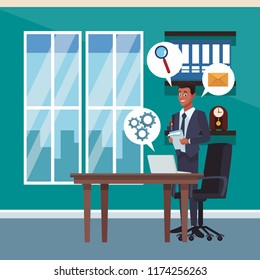 Businessman at office