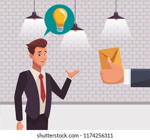 Businessman at office