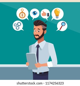 Businessman at office