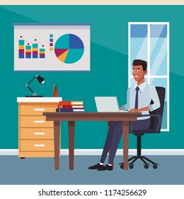 Businessman at office