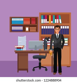 businessman at office