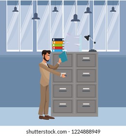 businessman at office