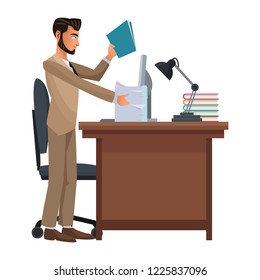 businessman at office
