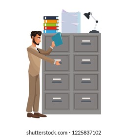 businessman at office