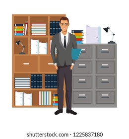 businessman at office