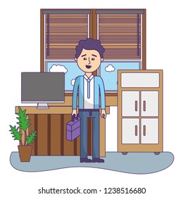 businessman at office